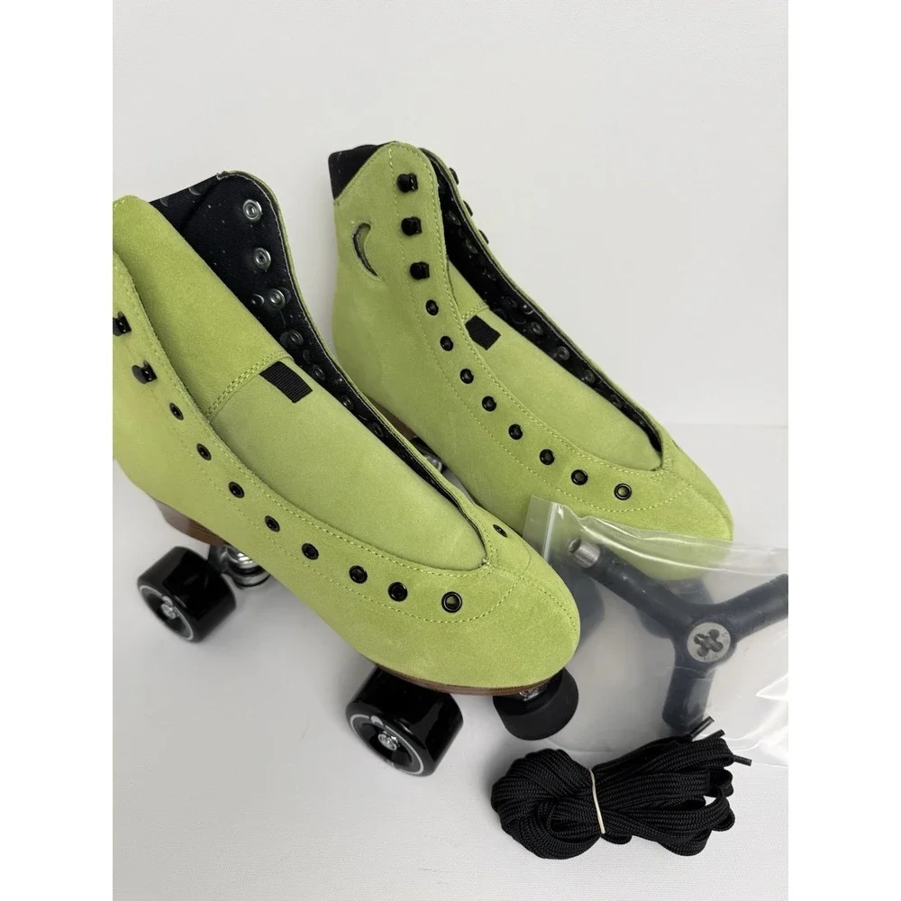 Moon Boot Moonlight Roller Skates Lime Green Peridot Men's 11 Women's‎ 13